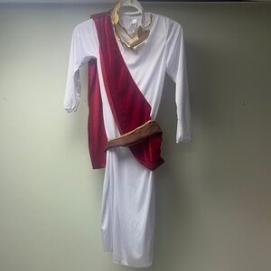 Kids Roman Costume with Red Cape